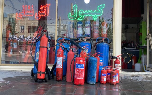 شارژ کپسول نظر آباد | انواع کپسول آتش نشانی
